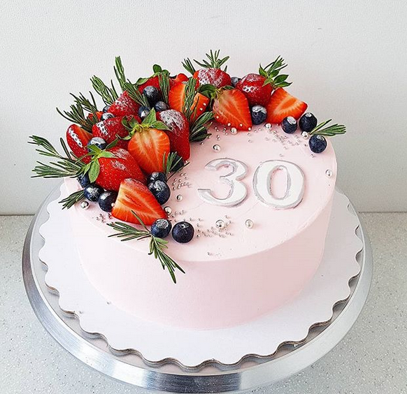 Berry Forest Cake